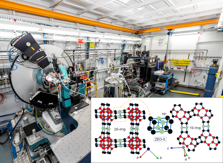 USERS OF ALBA CREATE THE MOST POROUS ZEOLITE TO DATE - At MSPD beamline