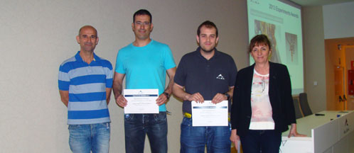 PRESENTED THE ALBA EXPERIMENTS AWARDS - Winners of Best experiment